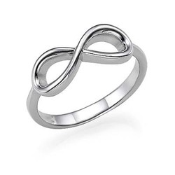 Silver Infinity Ring product photo