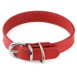 Cat or Dog Large Leather Collar product photo