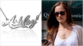Name Necklace Minka Kelly